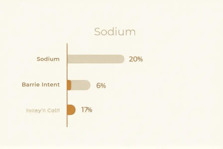 Sodium levels in lunch meat vs. toddler's daily intake chart.