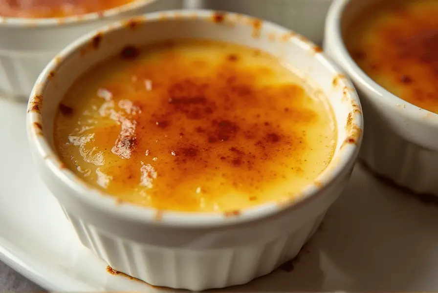 Using Pyrex for Baking creme brulee in traditional ceramic ramekins